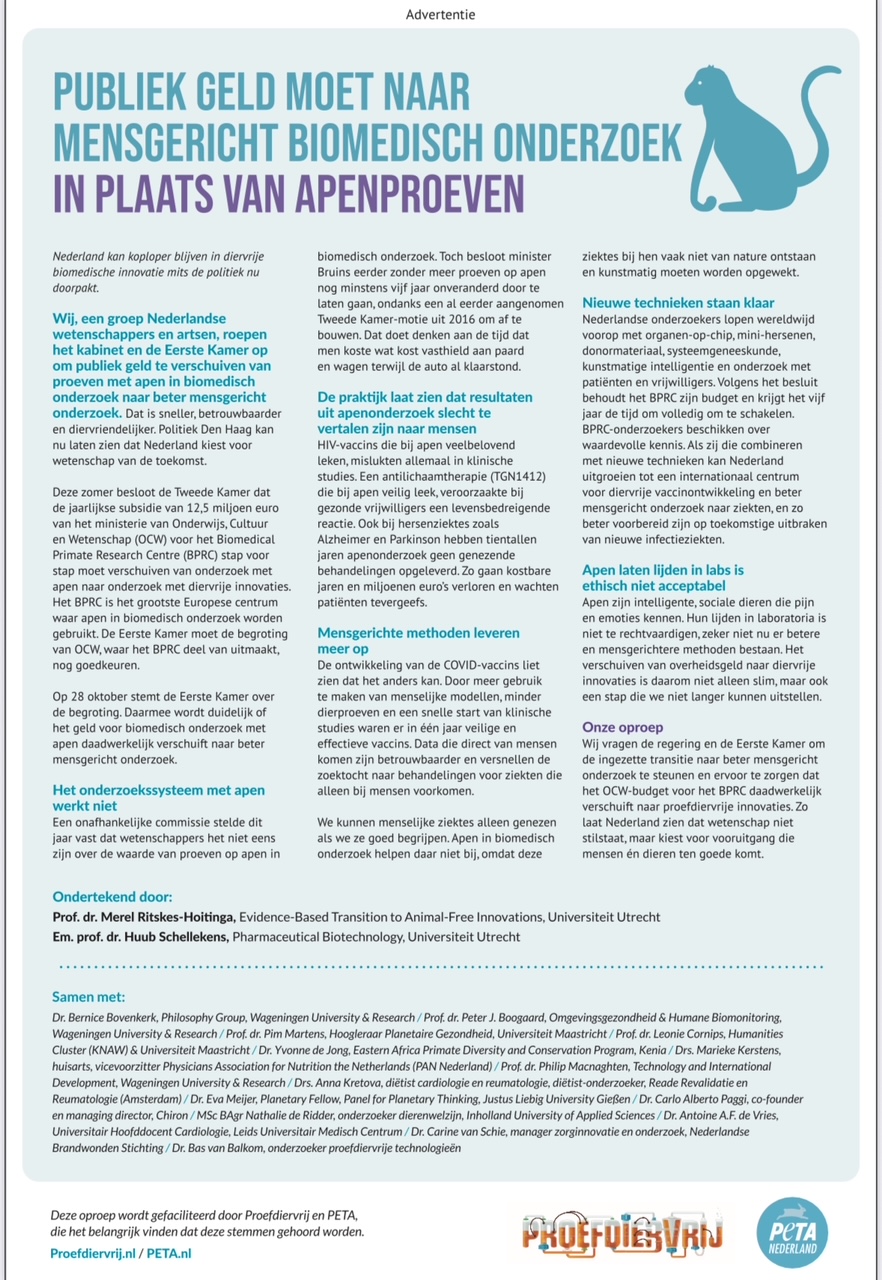 Zen.nl, Zen, meditatie, leren mediteren, mededogen, ratio, wetenschap, Merel Ritskes-Hoitinga, dierproeven, proefdiervrij, compassie, innerlijke rust, weerstand, technologie, debat, verdediging, boosheid, helderheid, inzichten, betrouwbaar